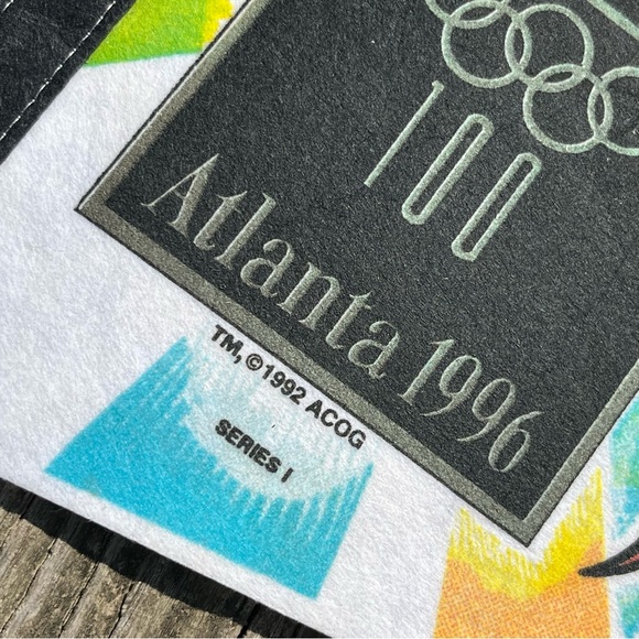 Vintage 1996 Olympics Atlanta Centennial Games Pennant - Picture 5 of 7